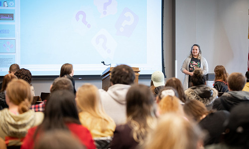 Student showcase academic talent at Undergrad Research Day