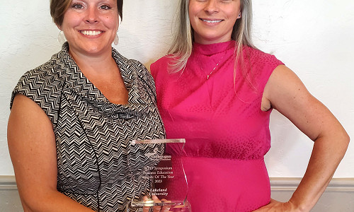 Lakeland named Sheboygan County Chamber Business Education Partner of the Year