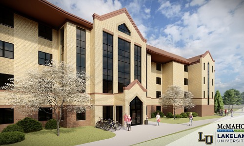 Lakeland breaks ground on $26 million residence hall project